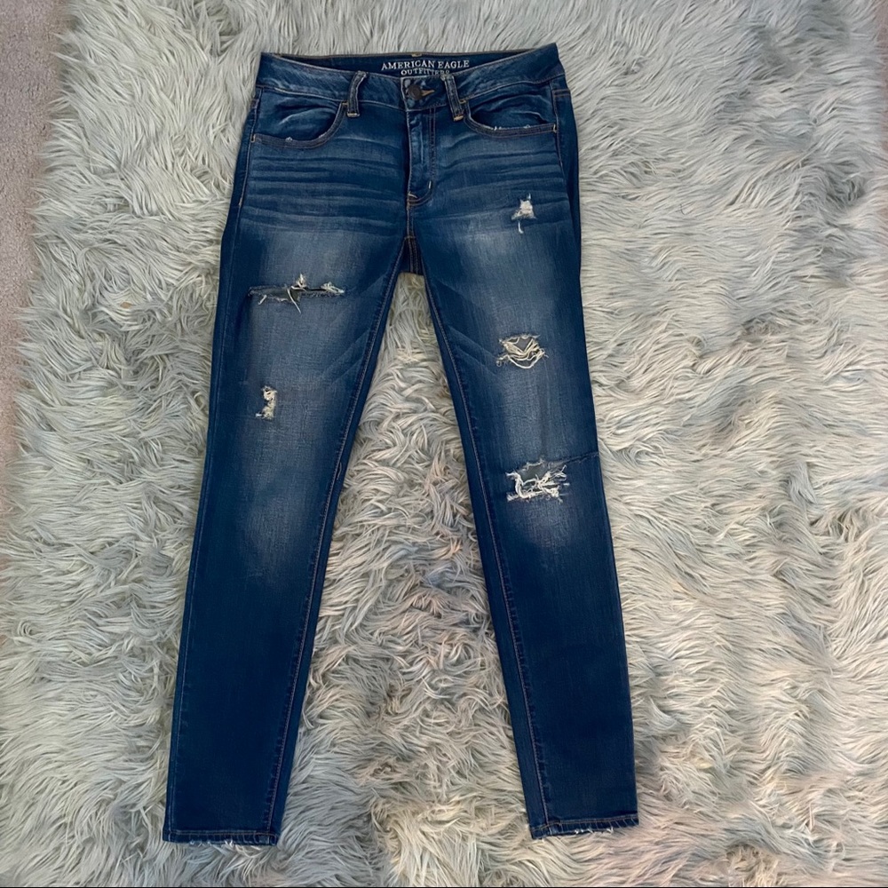 American Eagle Ripped Jeggings